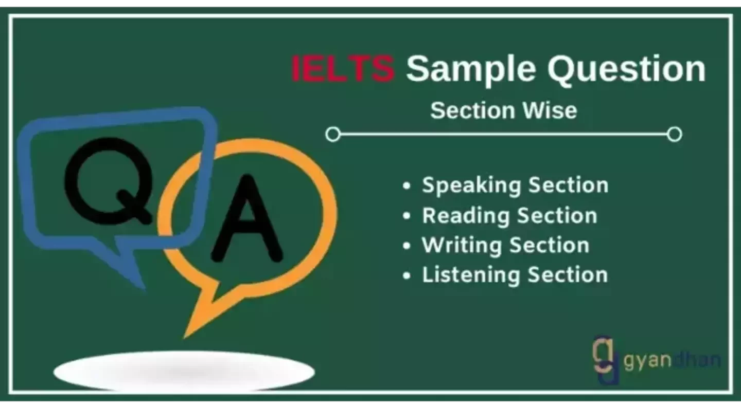  IELTS Sample Questions - Section-Wise