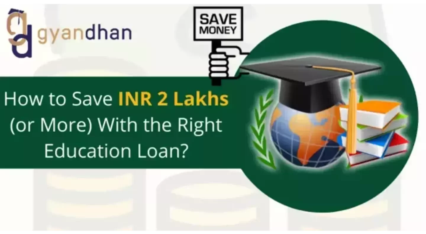 How to Save INR 2 Lakhs With the Right Education Loan?