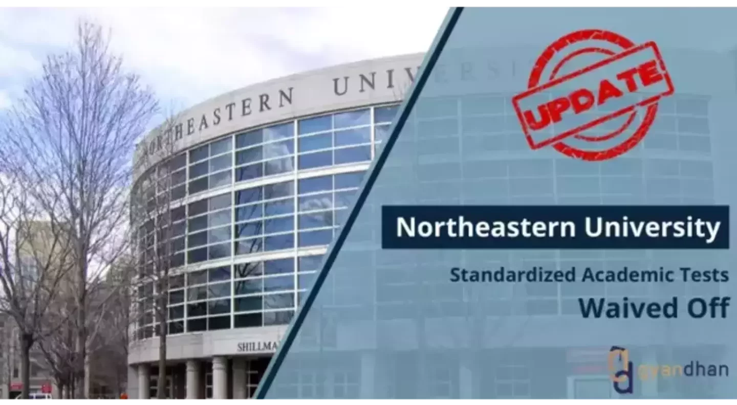 Northeastern University - Standardized Academic Tests Waived Off