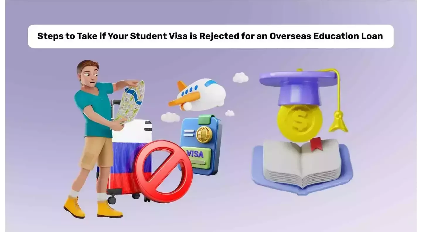 Overseas Education Loans: What to Do if Your Student Visa is Rejected?