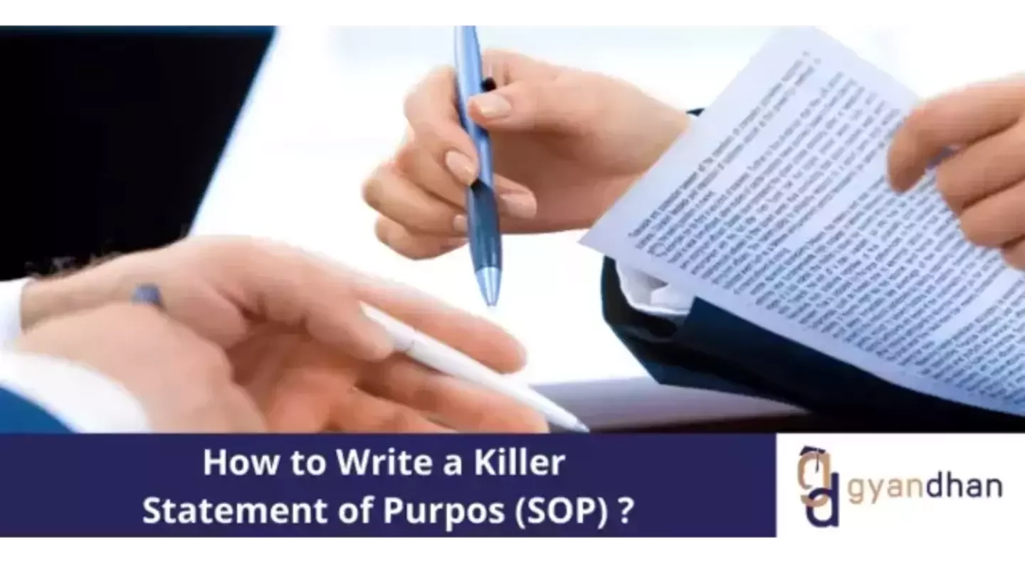 How to Write a Killer Statement of Purpose (SOP) ? 