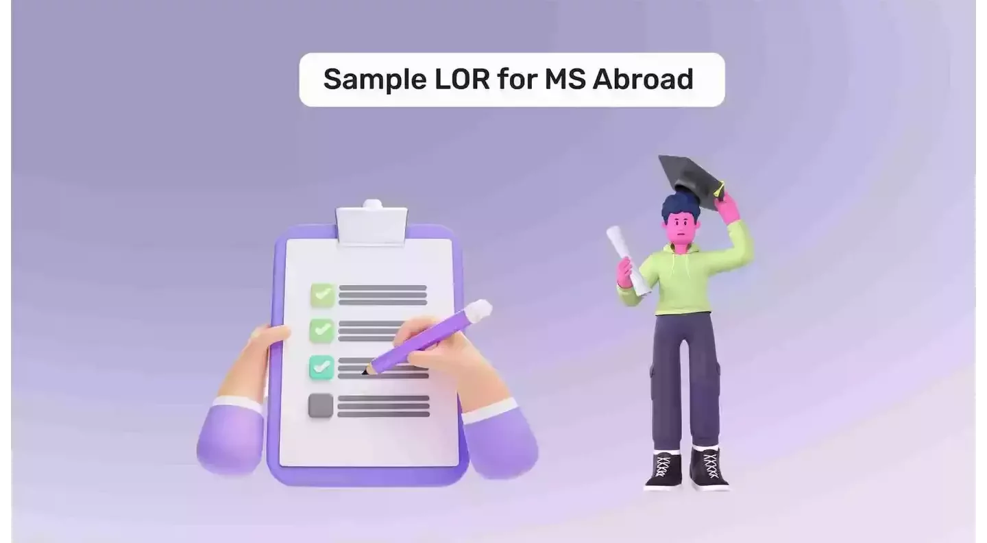 Letter Of Recommendation (LOR) for Masters