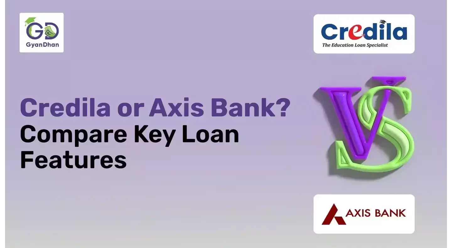Credila vs. Axis Bank: Education Loans Key Features Comparison