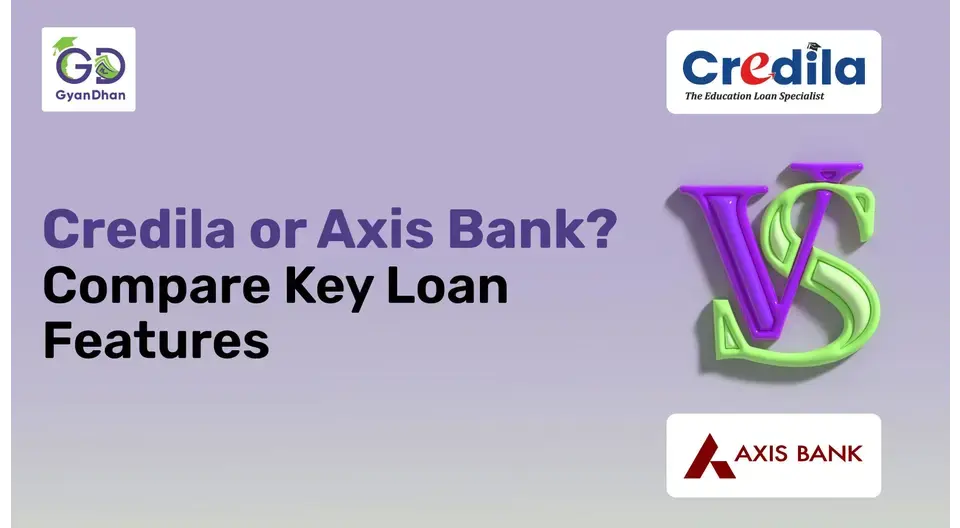 Credila vs. Axis Bank: Education Loans Key Features Comparison