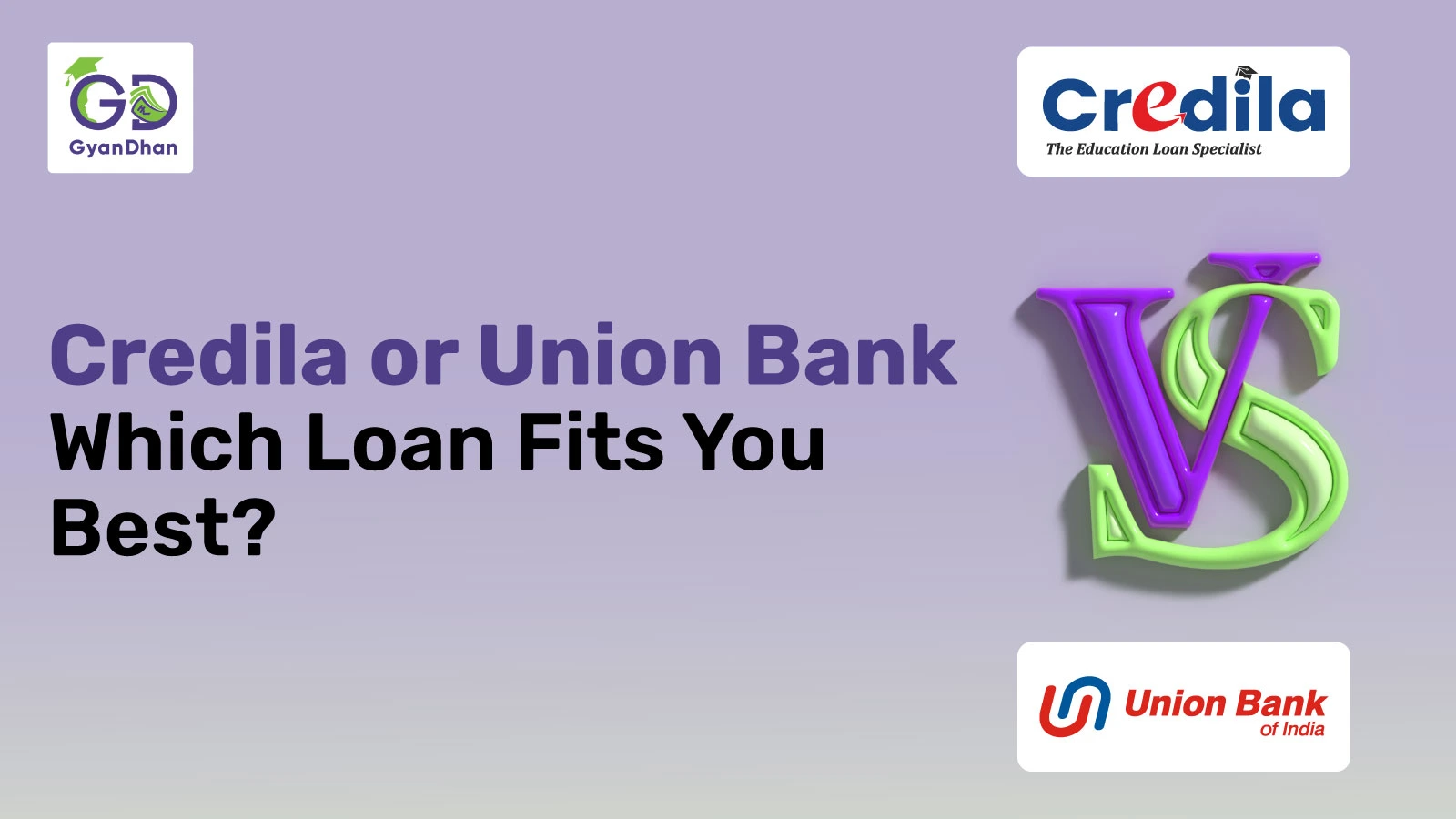 Credila vs. Union Bank of India: Which Education Loan is Right for You?