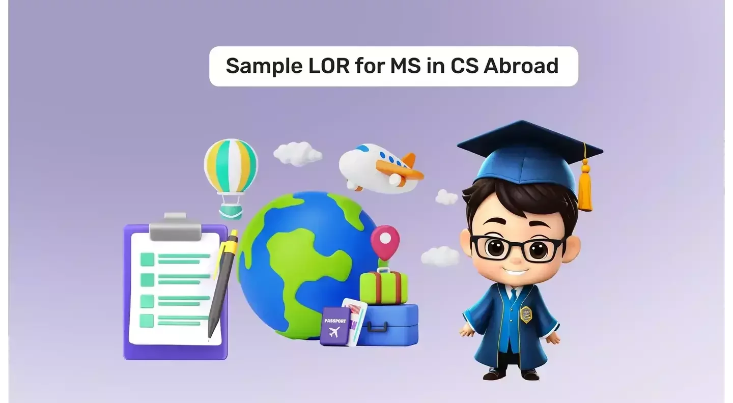 Sample Letter of Recommendation (LOR) for MS in Computer Science Abroads