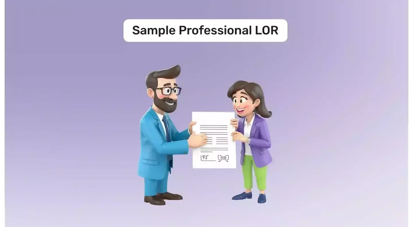 Professional Letter of Recommendation 