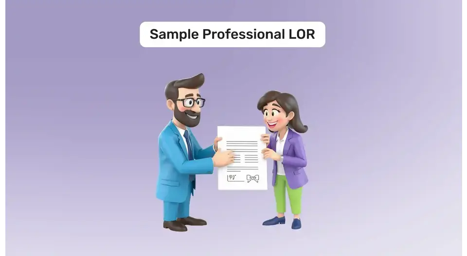 Professional Letter of Recommendation