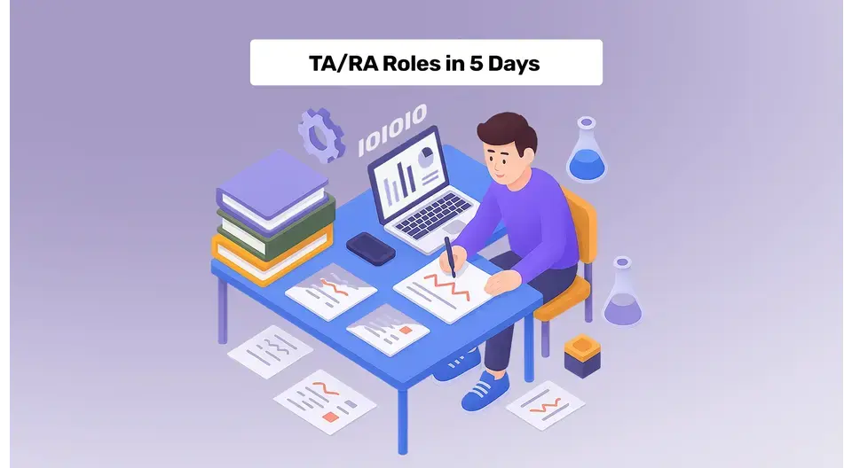 Get TA/RA Roles Before Grad School: 5-Day Plan