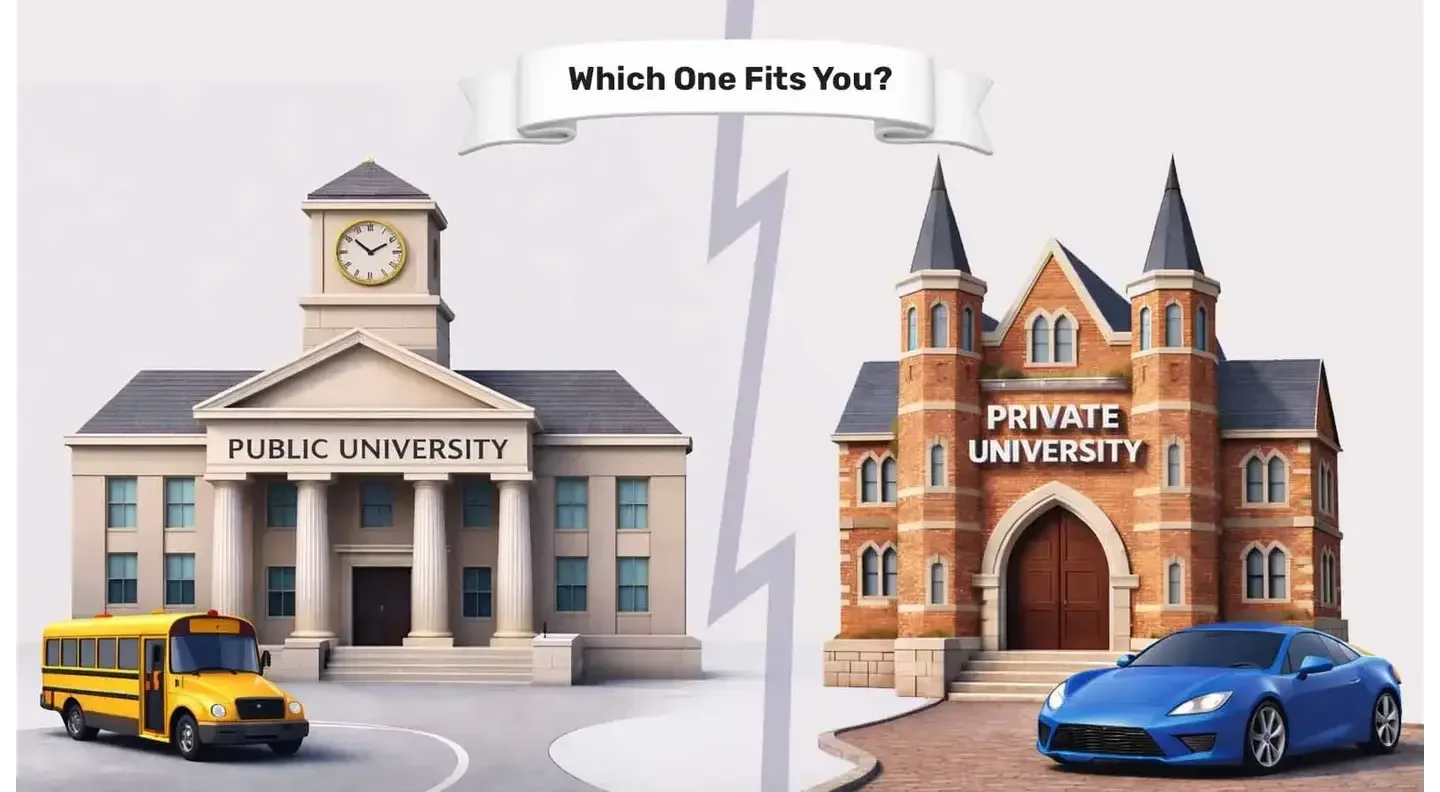 Public vs Private Universities in the USA for International Students