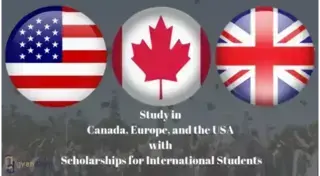 Study in Canada, Europe, and the USA with Scholarships for International Students
