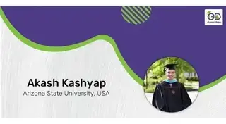 Student Speak 9 - How Akash's Analytical Approach Helped Him in His Study Abroad Dream