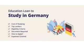 Education Loans For Germany to Study in 2025