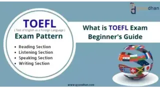 What is TOEFL Exam?