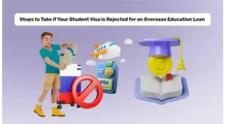Overseas Education Loans: What to Do if Your Student Visa is Rejected?