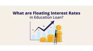 Floating Interest Rates in Education Loan