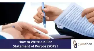 How to Write a Killer Statement of Purpose (SOP) ? 