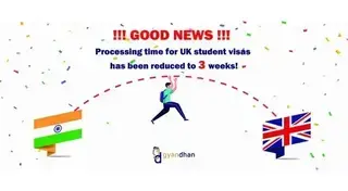 Good News: Processing Time for UK Student Visas has been Reduced to 3 Weeks. 