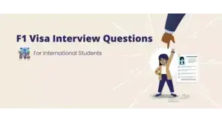F1 Visa Interview Questions with Tips