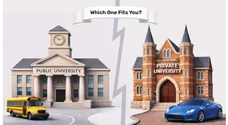 Public vs Private Universities in the USA for International Students